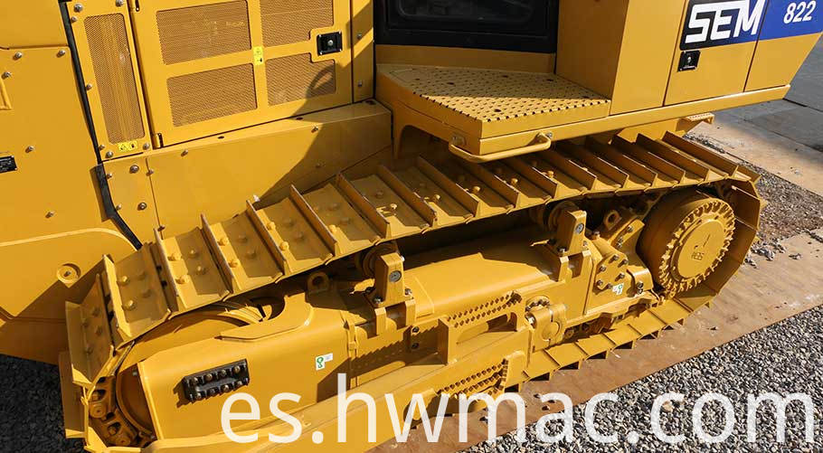 oruga de la excavadora bulldozer crawler
